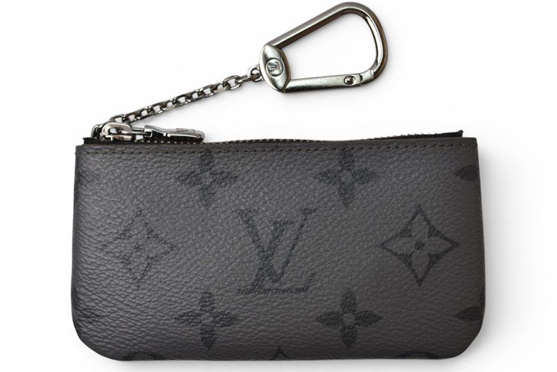 ルイヴィトン 小銭入れ/キーケース/コインケース LOUIS VUITTON モノグラム・エクリプス ポシェット・クレ M80905 小銭入れ【中古】