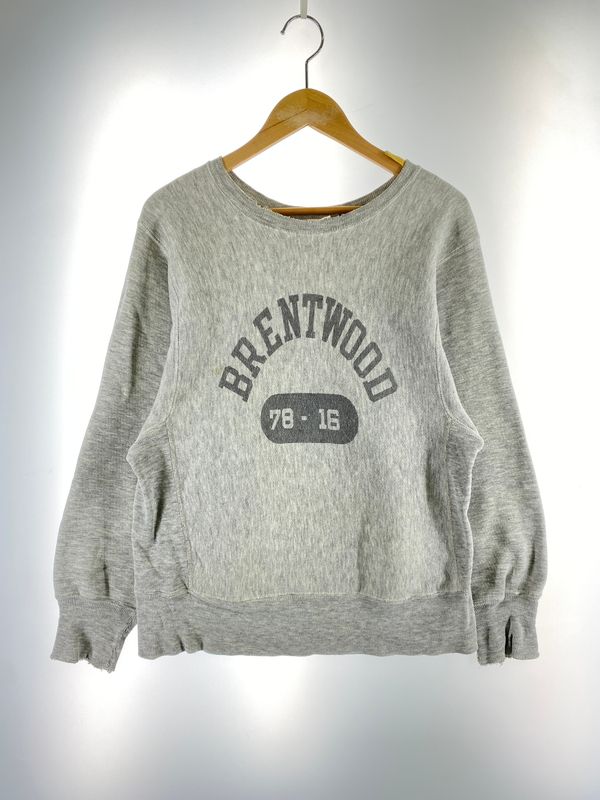 【中古品】 CHAMPION チャンピオン 70S BRENTWOOD REVERSE WEAVE SWEATSHIRT 70年代 ブレントウッド リバース ウィーブ スウェット トップス 【146-260619-jt-11-min】