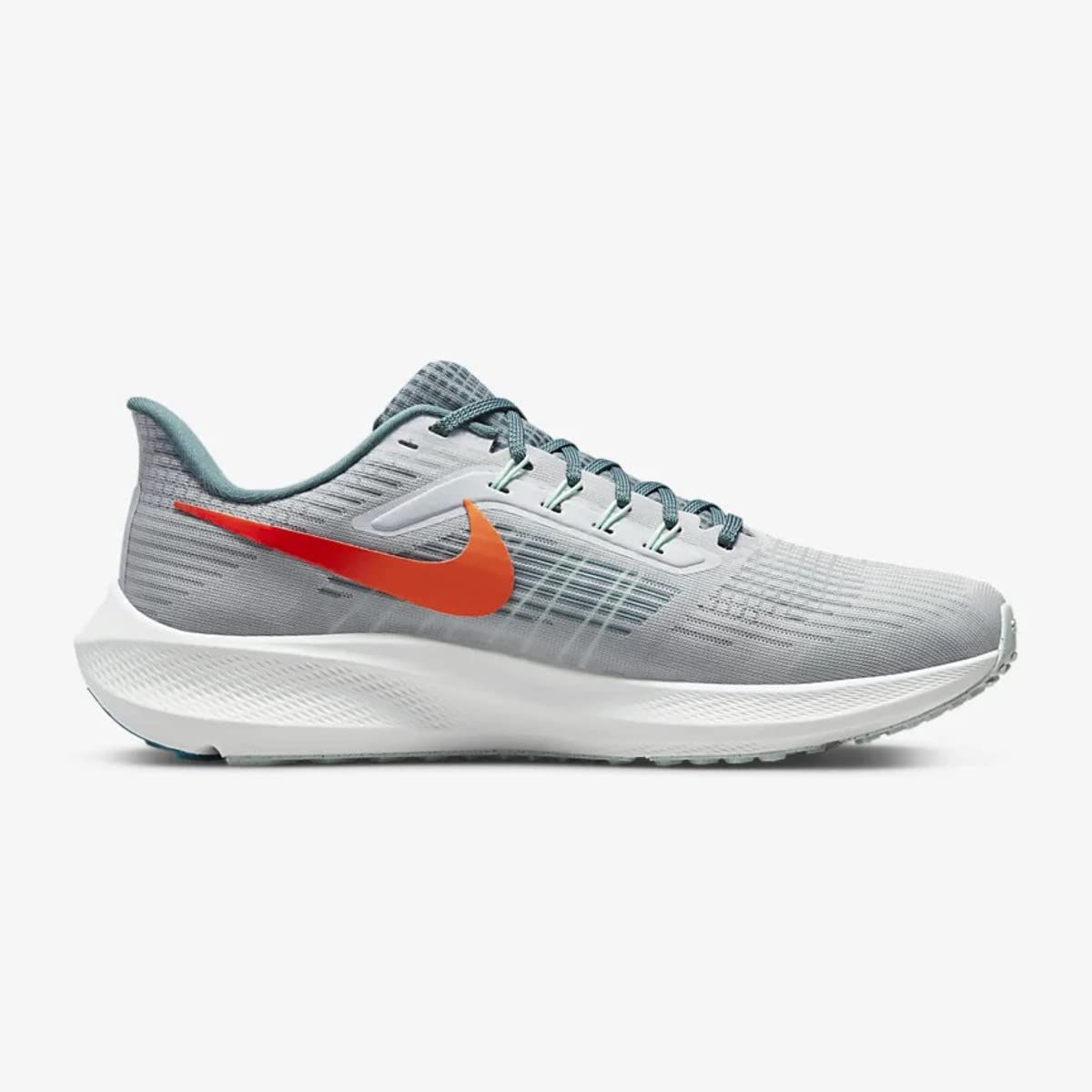 [ナイキ] エア ズーム ペガサス 39 [AIR ZOOM PEGASUS 39 ] ピュアプラチナム/ミネラルスレート/ブライトスプルース/トータルオレンジ DH4071-003 正規品 28.0cm