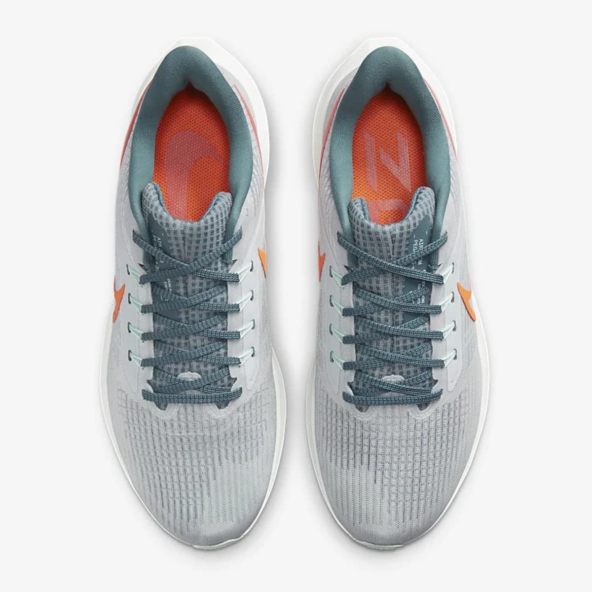 [ナイキ] エア ズーム ペガサス 39 [AIR ZOOM PEGASUS 39 ] ピュアプラチナム/ミネラルスレート/ブライトスプルース/トータルオレンジ DH4071-003 正規品 28.0cm