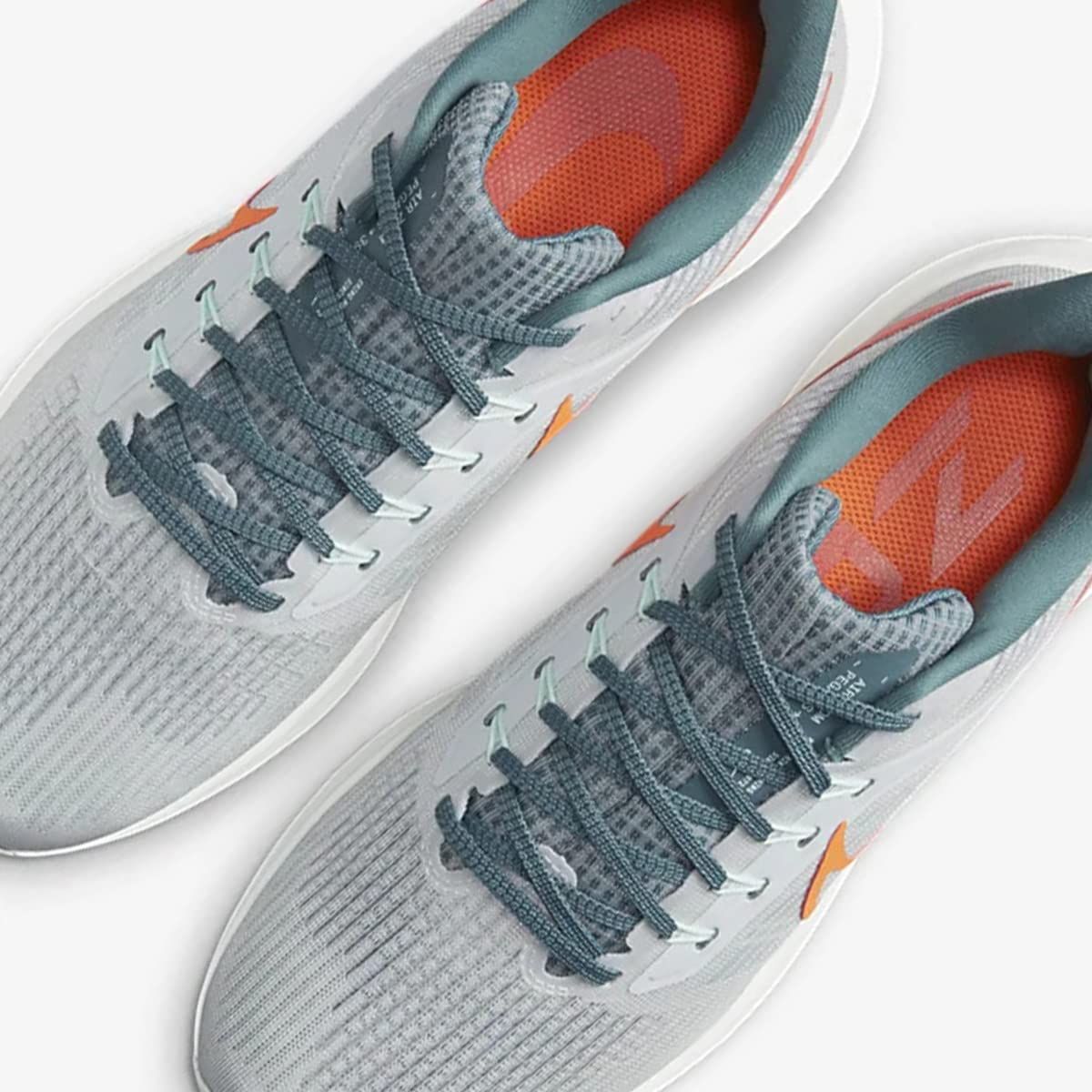 [ナイキ] エア ズーム ペガサス 39 [AIR ZOOM PEGASUS 39 ] ピュアプラチナム/ミネラルスレート/ブライトスプルース/トータルオレンジ DH4071-003 正規品 28.0cm
