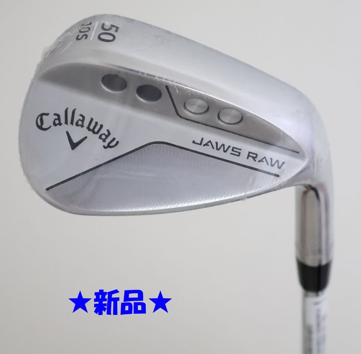 ●新品！キャロウェイ★JAWS(ジョーズ) RAW ウェッジ　2022年モデル　5010S　50°N.S.PRO950GH neoスチール　S（90528