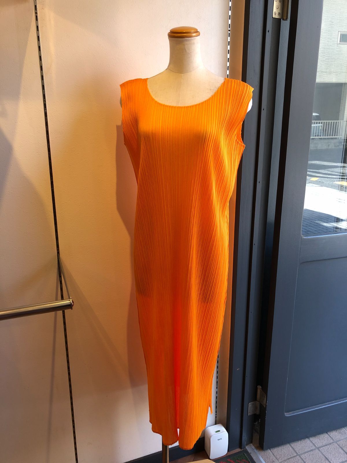 385☆PLEATS PLEASE ISSEY MIYAKE プリーツプリーズ☆サイドスリット