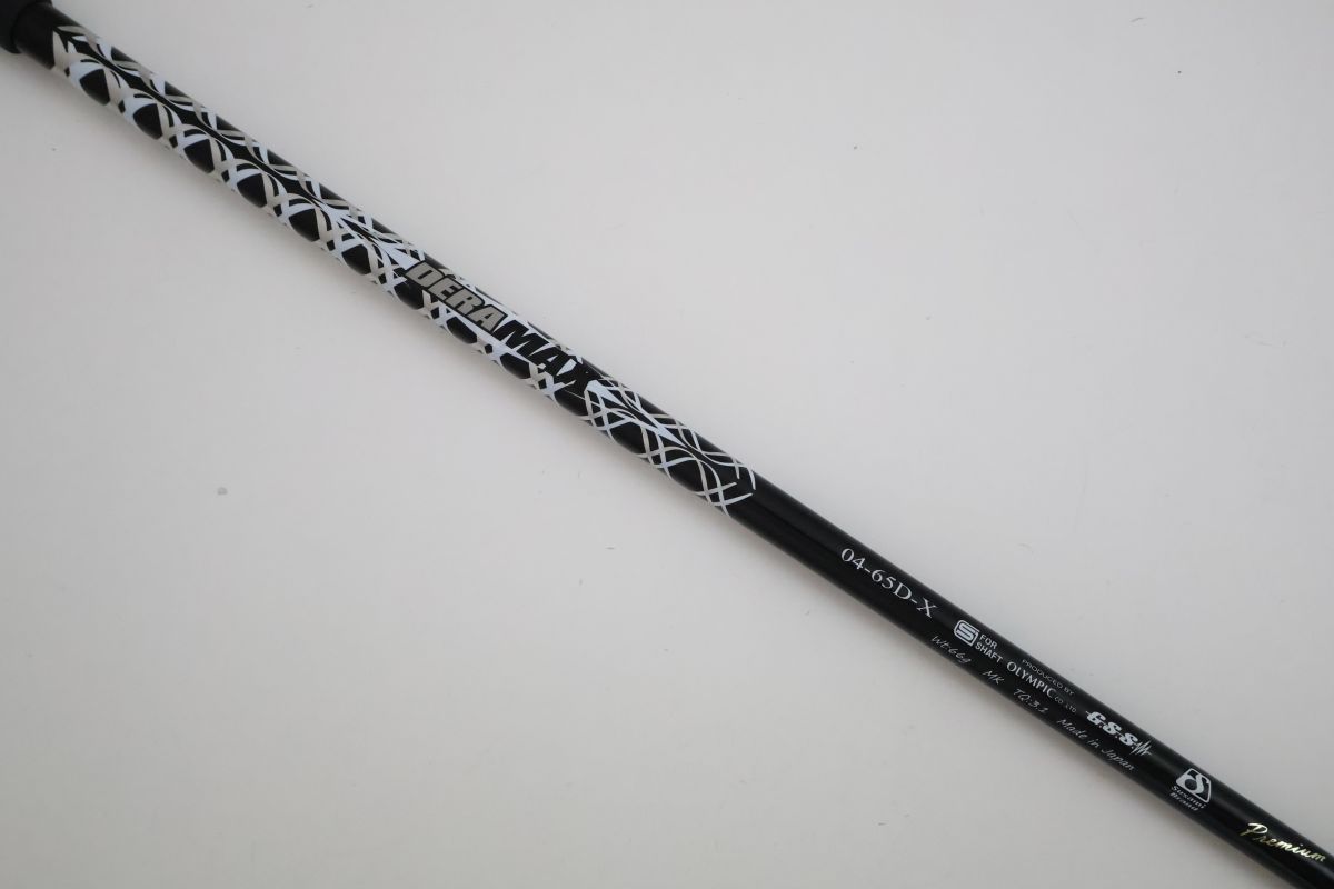 ●黒デラ！オリムピック★DERAMAX（デラマックス）04プレミアムシリーズ　04-65D　X　ドライバー用　シャフト（90497