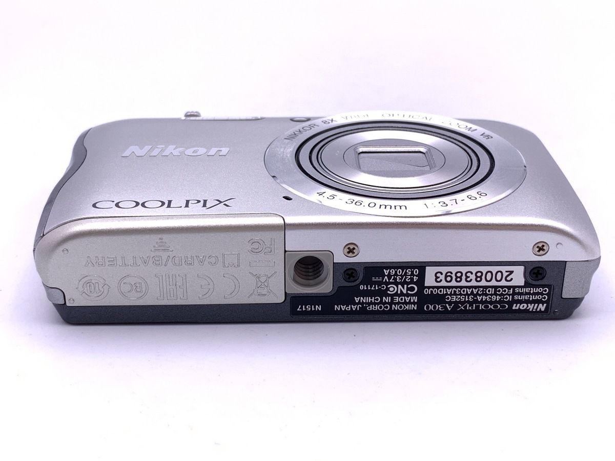 中古】 【並品】 ニコン COOLPIX A300 シルバー - メルカリ