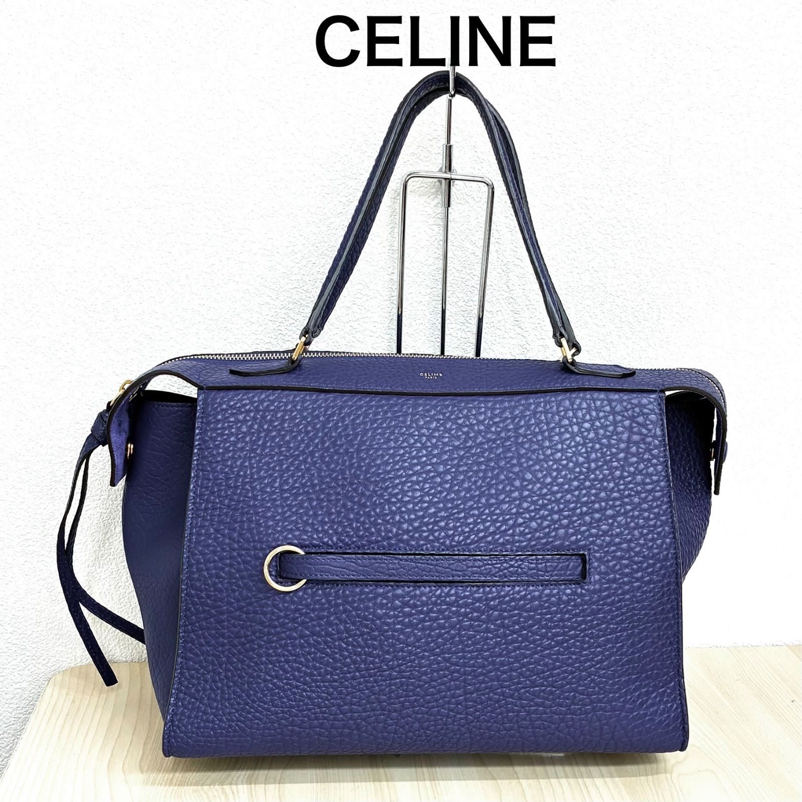 【セリーヌCELINE】スモールリングBAG パープル系 F.GA.1155 ⭐︎