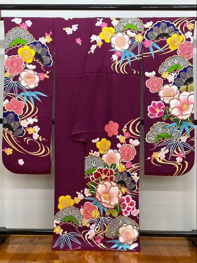 メーカー品振袖 紫野 金駒 金彩 身丈162cm 撥水加工済 MO2766 メーカー品振袖 紫野 金駒 金彩 身丈162cm 撥水加工済 MO2766 - メルカリ