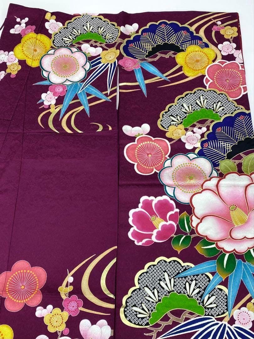 メーカー品振袖 紫野 金駒 金彩 身丈162cm 撥水加工済 MO2766 - メルカリ