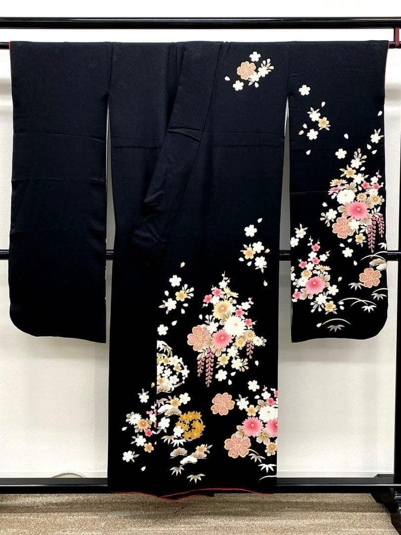 振袖 豪華 京友禅 紋意匠 身丈150cm 小柄向け MO2985
