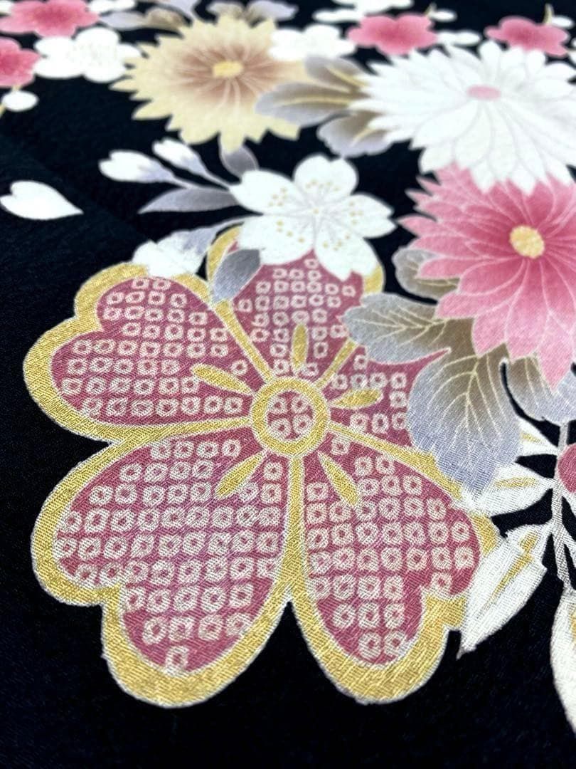 振袖 豪華 京友禅 紋意匠 身丈150cm 小柄向け MO2985