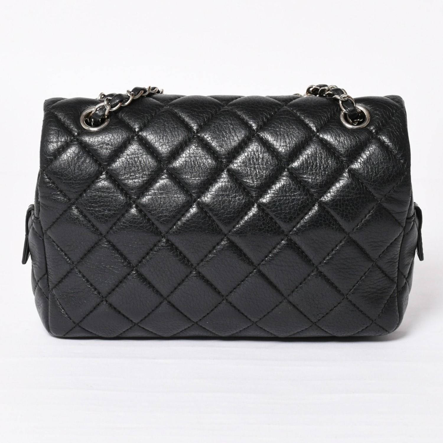 極美品 CHANEL シャネル Sフラップ Wチェーンショルダーバッグ 21番台