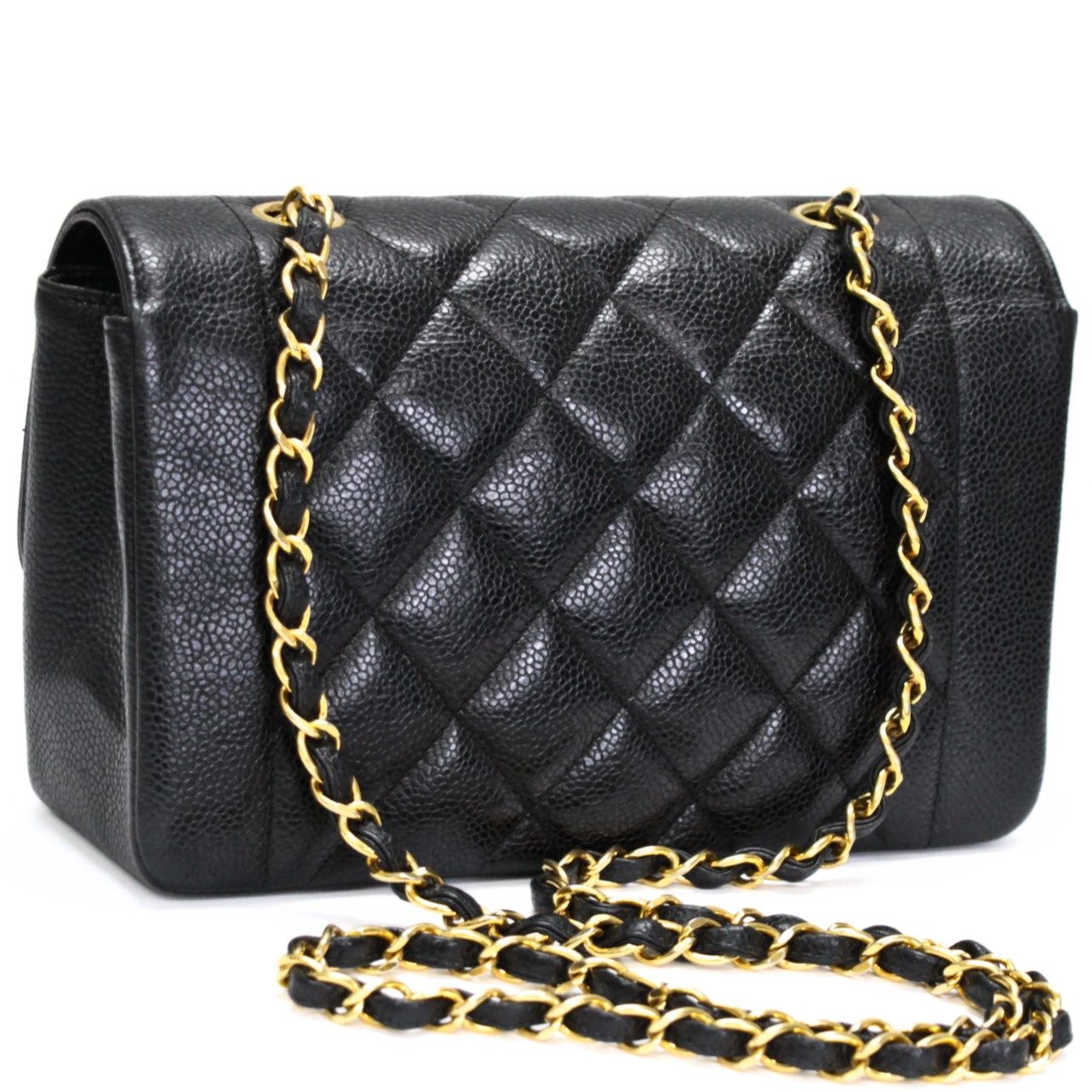 CHANEL シャネル ダイアナ22 マトラッセ チェーンショルダーバッグ