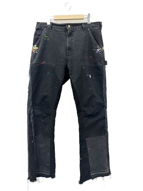 GALLERY DEPT ギャラリーデプト LA CARPENTER FLARE BLACK ペイント 加工 カーペンター フレア デニム パンツ ジーンズ 32 黒ブラック ブランド古着ベクトル 中古260619