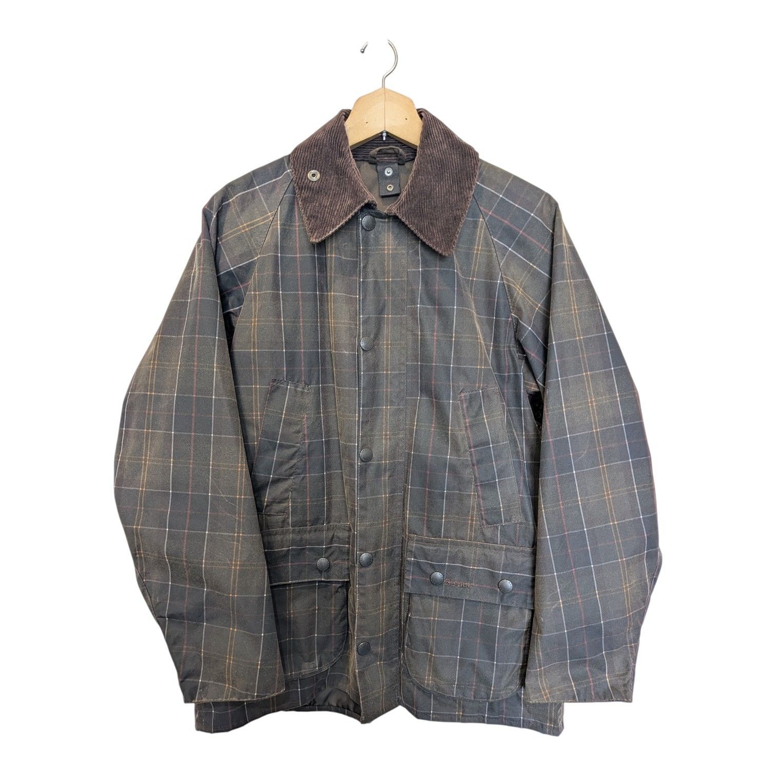 【古着】00年代 バブアー Barbour BEDALE ビデイル C36 希少/英国製】Barbour バブアー タータン ビデイル BEDALE オイルド