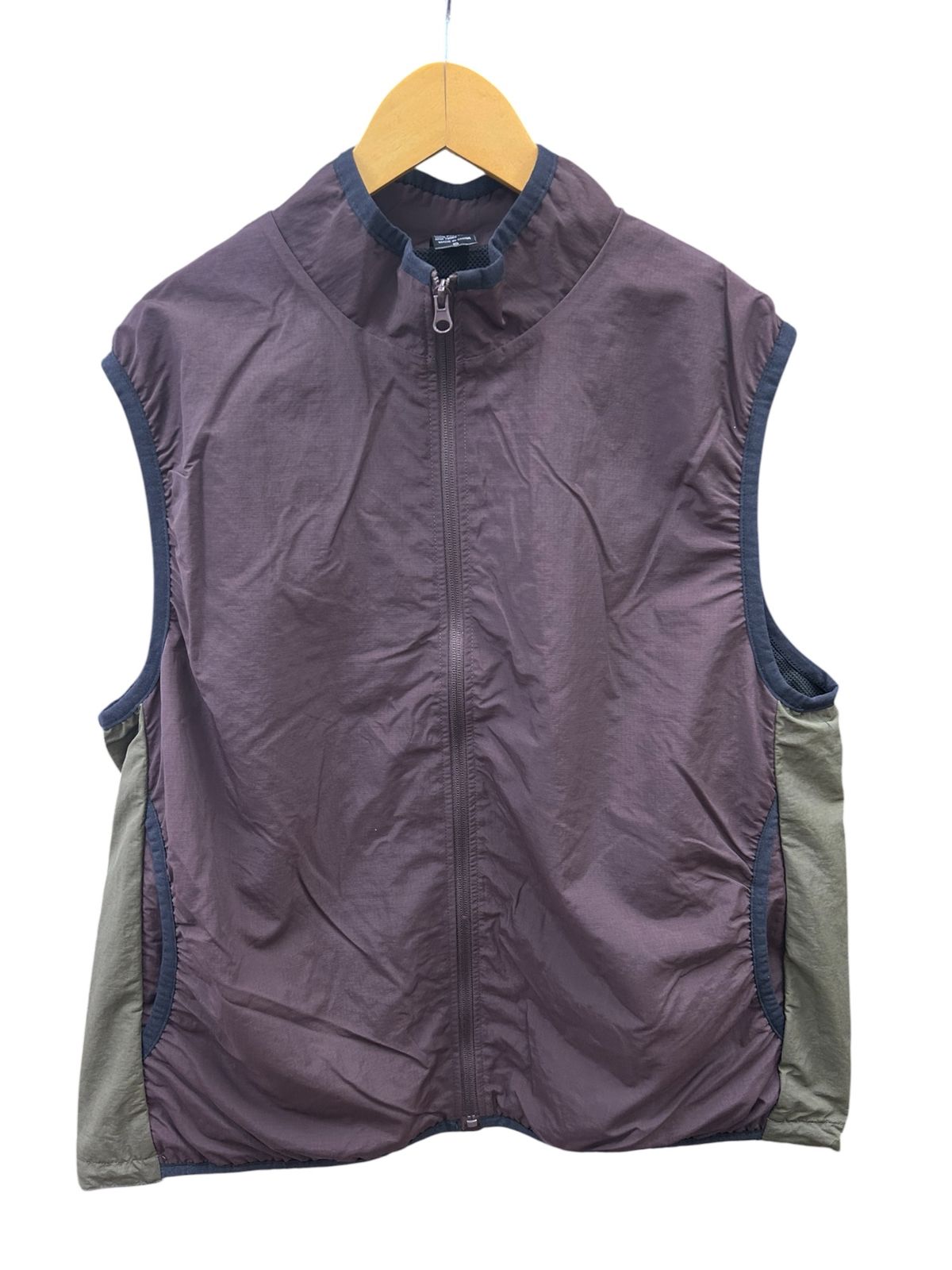BEIMAR (ビーマー) 別注 Nylon Light Weight Packable Vest ナイロンベスト パッカブル WB103MPV-Z S クレイブラウン メンズ/027