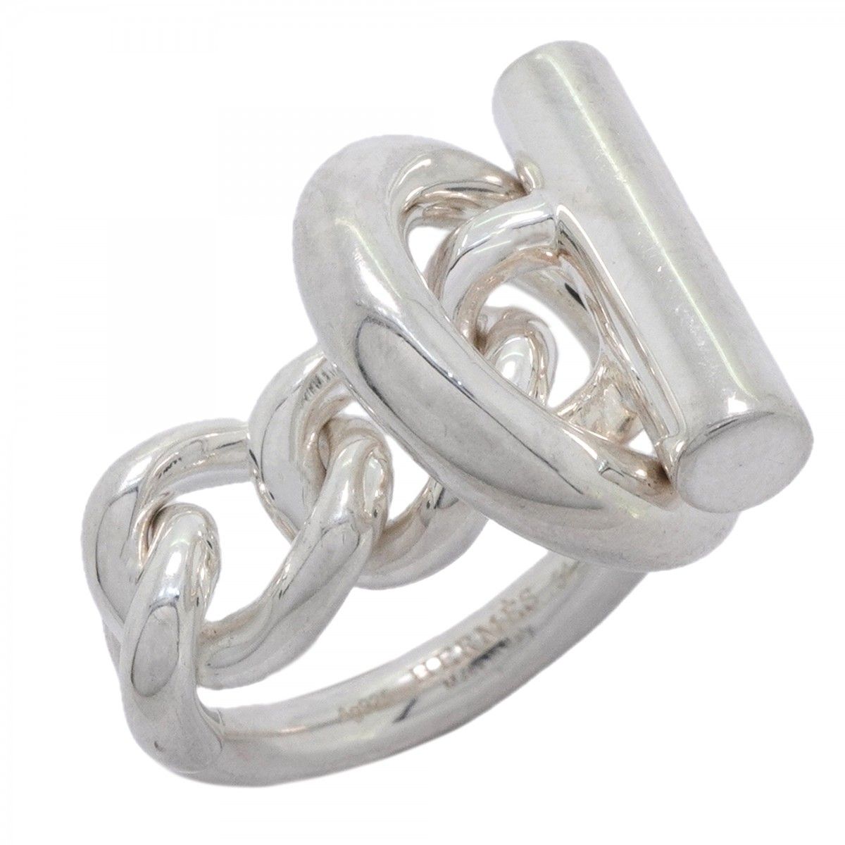 【6jfb0243】エルメス リング クロワゼット シルバー925 ＃54【中古】メンズ