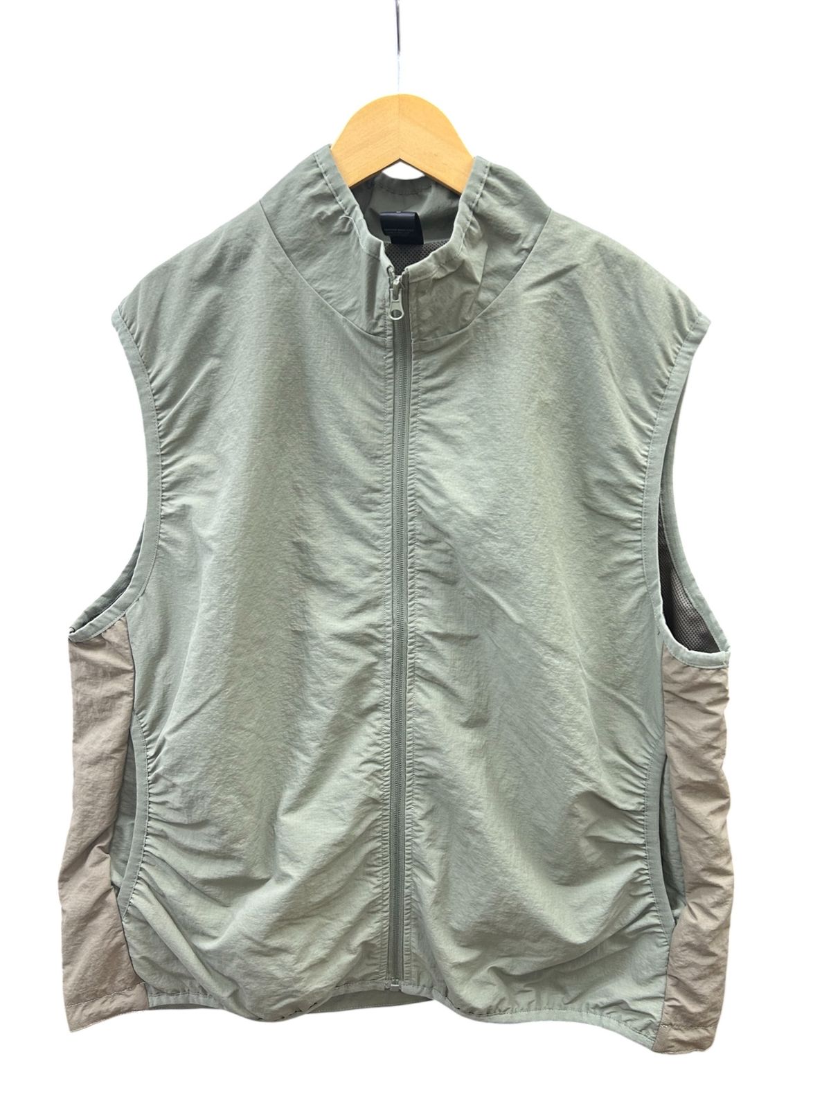 BEIMAR (ビーマー) 別注 Nylon Light Weight Packable Vest ナイロンベスト パッカブル S モスグリーン メンズ/027