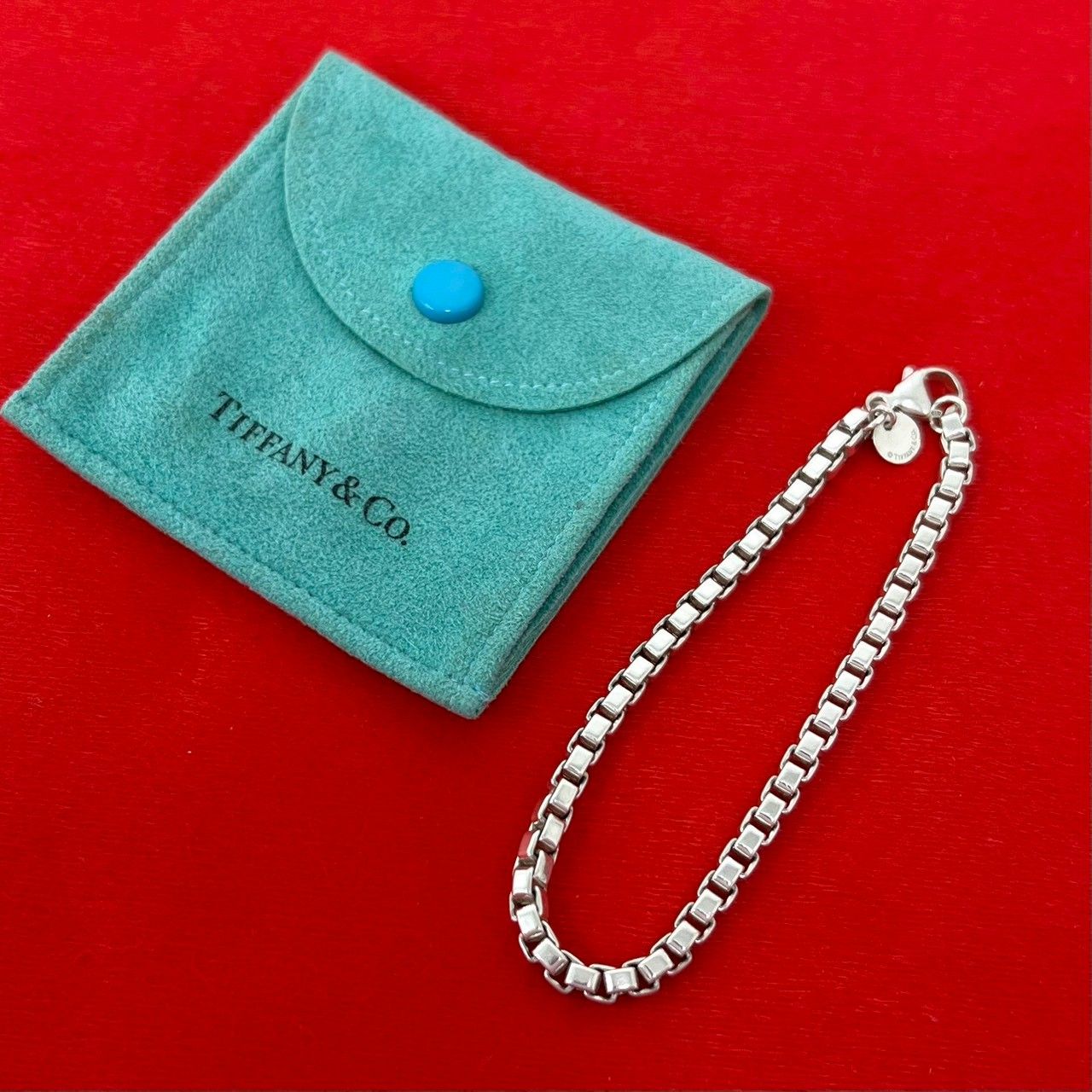 極 美品 袋付き TIFFANY&Co. ティファニー ヴィンテージ ベネチアン