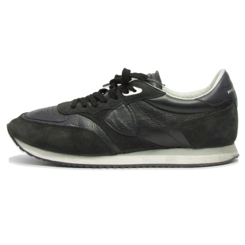 PHILIPPE MODEL PARIS フィリップモデル 42 BLVILLE LOW BVLU VD05 ビルヴィル ローカット BLACK 18002172