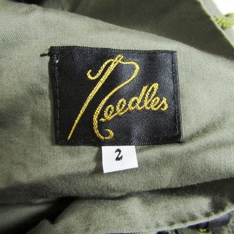 NEEDLES ニードルズ ヒザデルパンツ PU248 H.D. PANT-BDU ミリタリー