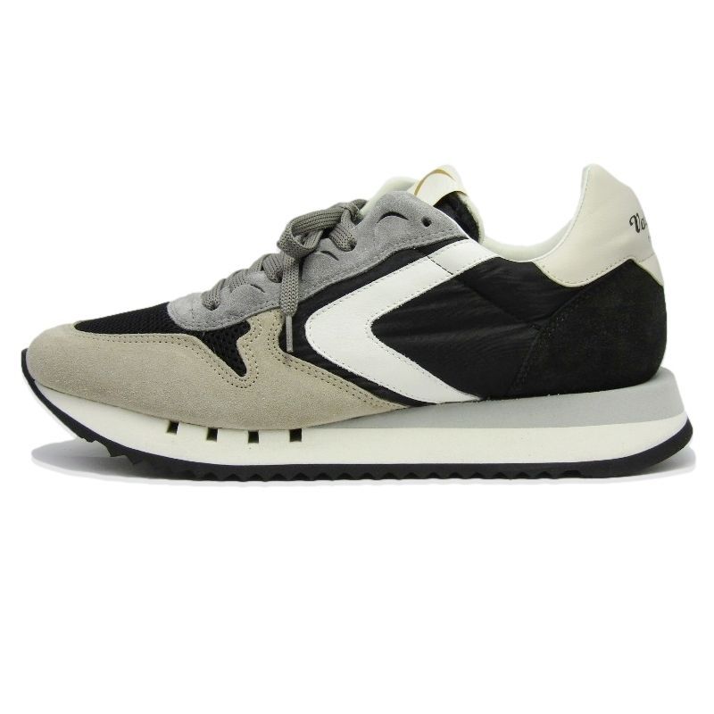 未使用 Valsport ヴァルスポルト 43 MAGIC RUN VSUVM2419M マジックラン レトロランニングシューズ イタリア製 BLACK/WHITE 18002170
