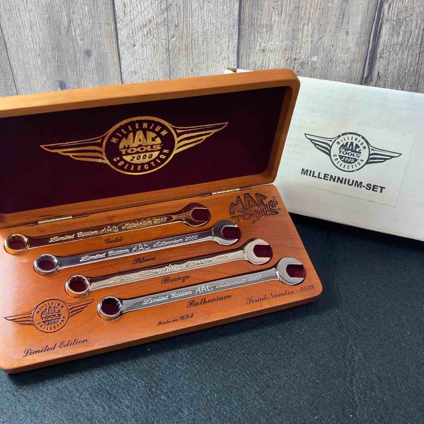 中古美品】 マックツール(MACTOOLS) ミレニアム コンビネーション 