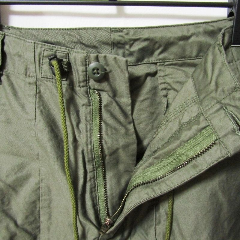 NEEDLES ニードルズ ヒザデルパンツ PU248 H.D. PANT-BDU ミリタリー