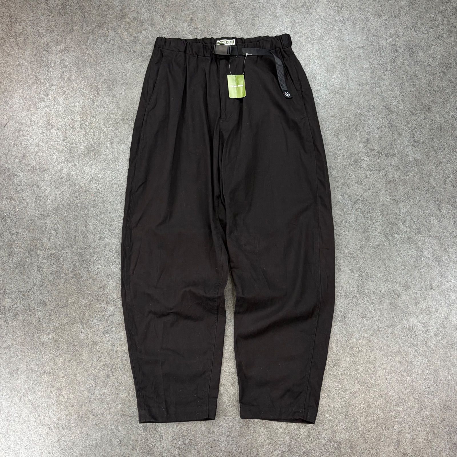 Brand New Unused FREAK'S STORE OUTDOORS Freaks Store Freaks Outdoors Wide Silhouette Wide Silhouette Wide Climbing Pants Black with Tags for Men 1243248900535