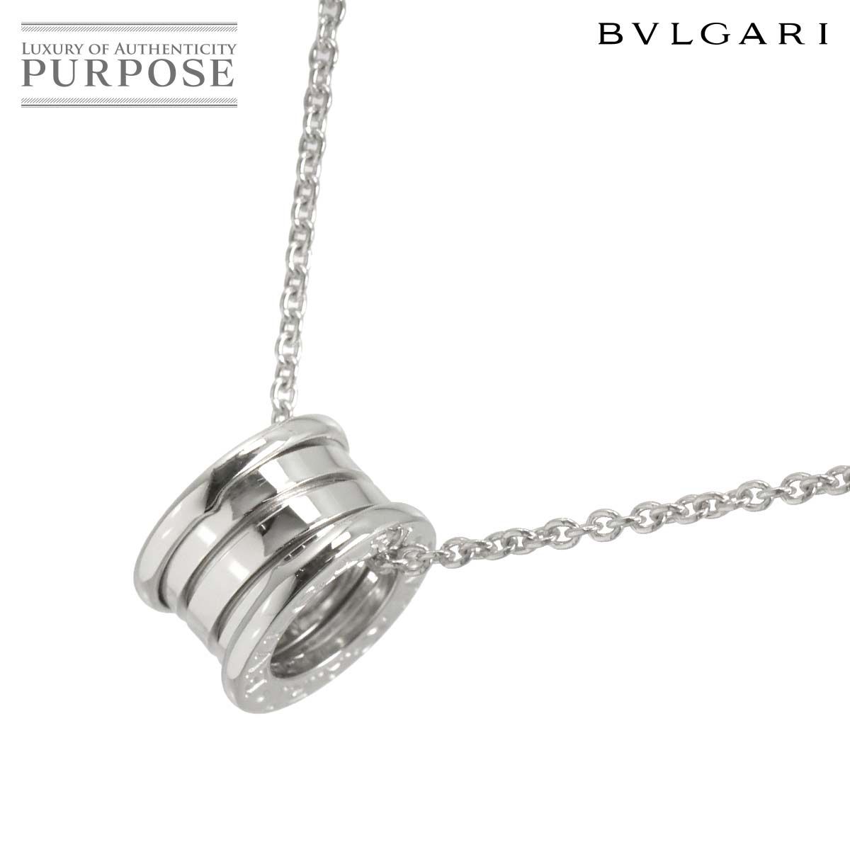 ブルガリ BVLGARI ビーゼロワン ネックレス 40cm K18 WG ホワイトゴールド 750 B-ZERO1 Necklace 90320602 141,000円