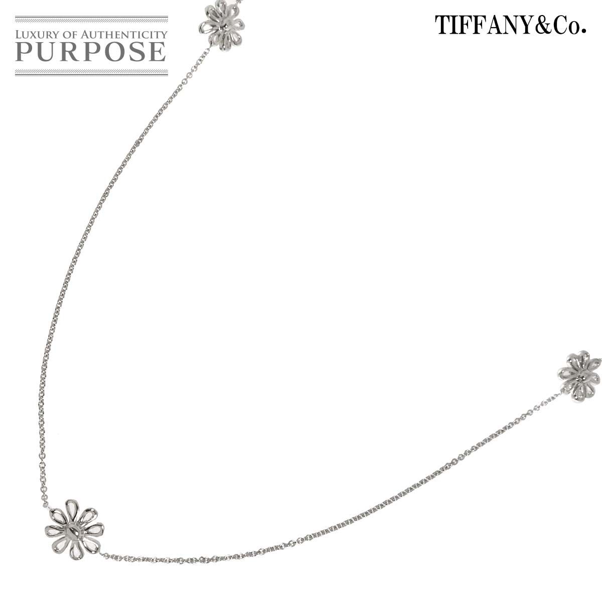 ティファニー TIFFANY&Co. デイジーフラワー ネックレス 69cm シルバー SV 925 Daisy Flower Necklace 90322010