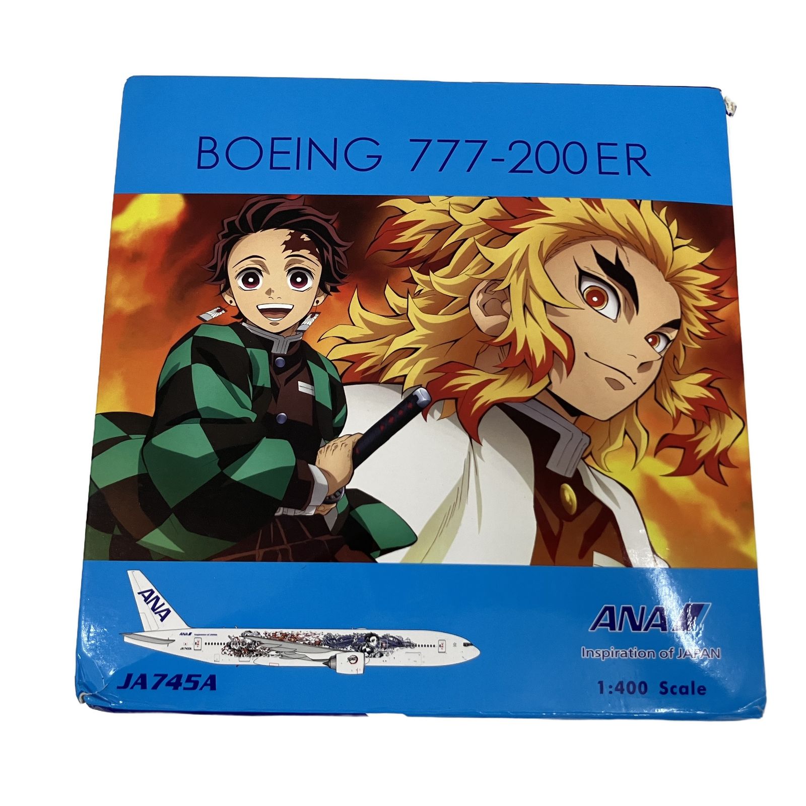 全日空商事 1/200 BOEING 777-200ER JA745A 鬼滅の刃じぇっと参 スナップフィットモデル O11148060