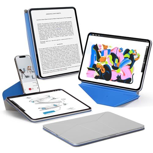 MOFT【公式直営店】ダイナミックフォリオ iPad mini7 ケース (第7世代、A17 Pro、2024) iPad mini6 ケース（第6世代、2021）iPadスタンド 多角度調整 横置＆縦置 強力マグネット タブレットスタンド 8b013d04