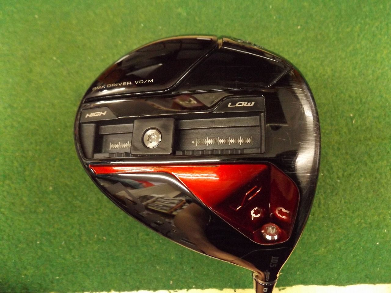 1567 RMX VD/M 10.5° 純正カーボン SR カバー有 ヤマハ リミックス ドライバー ゴルフクラブ .028416