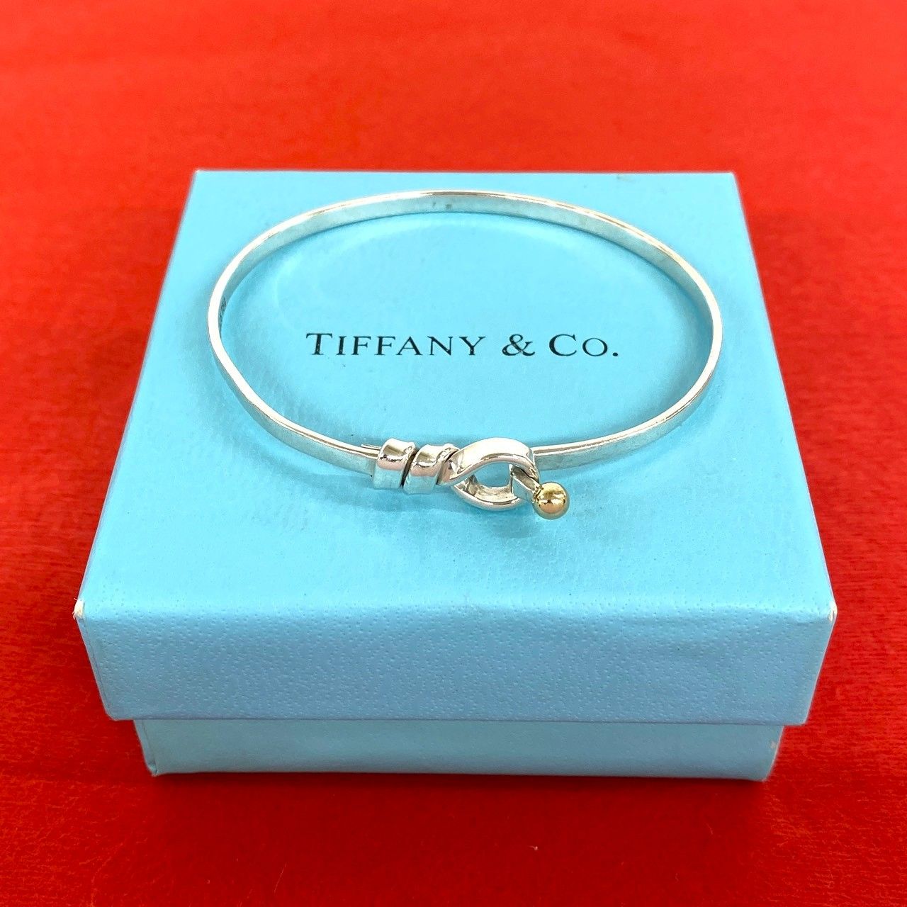 極 美品 TIFFANY&Co. ティファニー ヴィンテージ フック＆アイ