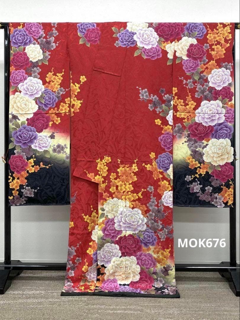 ブランド振袖 MERCURYDUO 仮絵羽 舞台衣装 正絹 未仕立て品 八掛付き 振袖 MERCURYDUOR 仮絵羽 京友禅 正絹 未仕立て八掛付 MOK676 - メルカリ