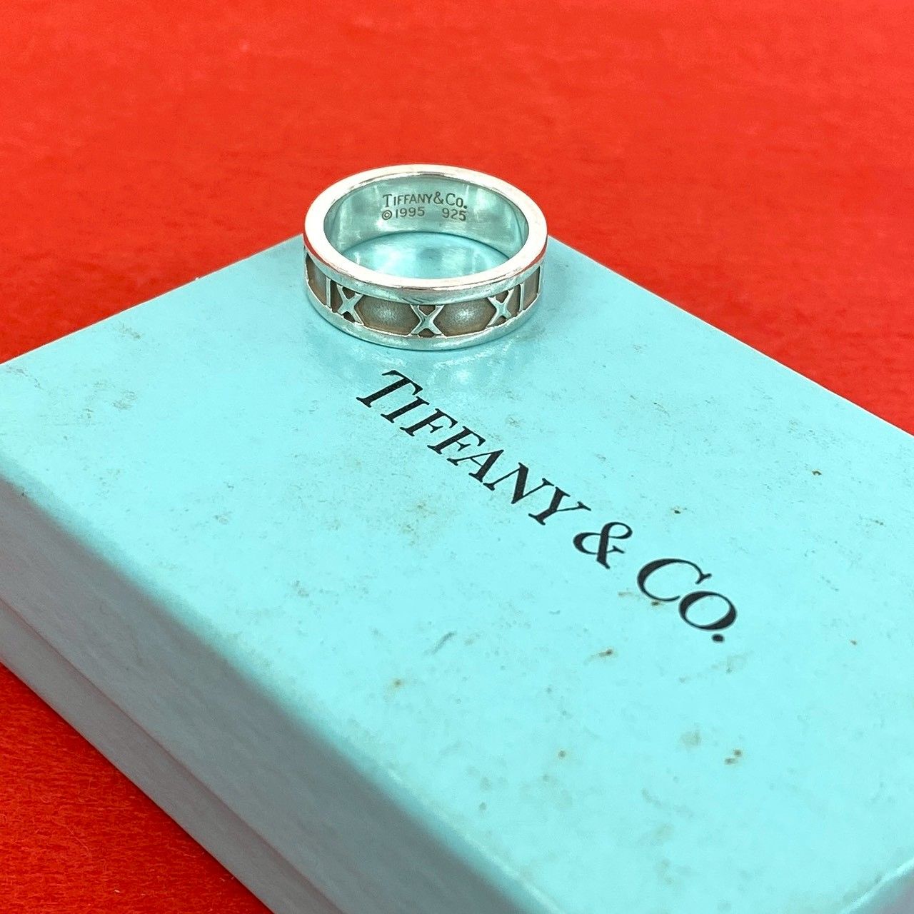 極 美品 箱付き TIFFANY&Co. ティファニー ヴィンテージ アトラス