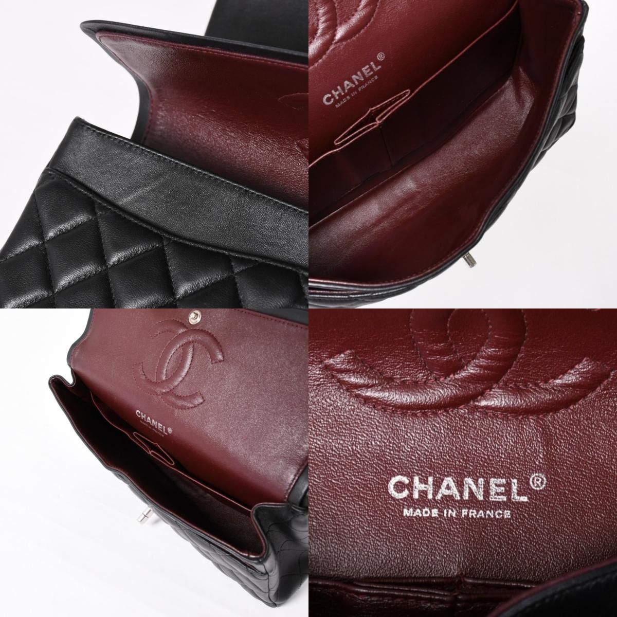 CHANEL シャネル マトラッセ25 Wフラップ Wチェーンショルダーバッグ