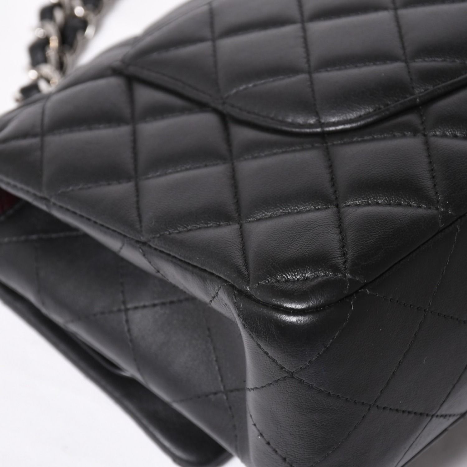 CHANEL シャネル マトラッセ25 Wフラップ Wチェーンショルダーバッグ