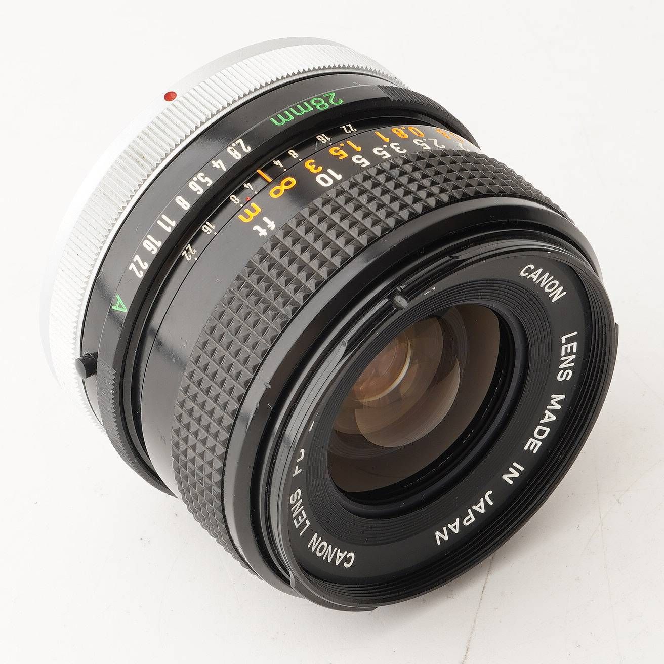 キヤノン Canon FD 28mm F2.8 S.C. FDマウント - メルカリ