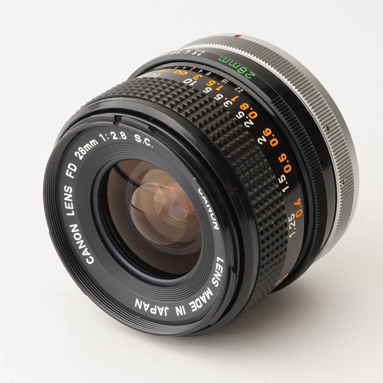 キヤノン Canon FD 28mm F2.8 S.C. FDマウント - メルカリ