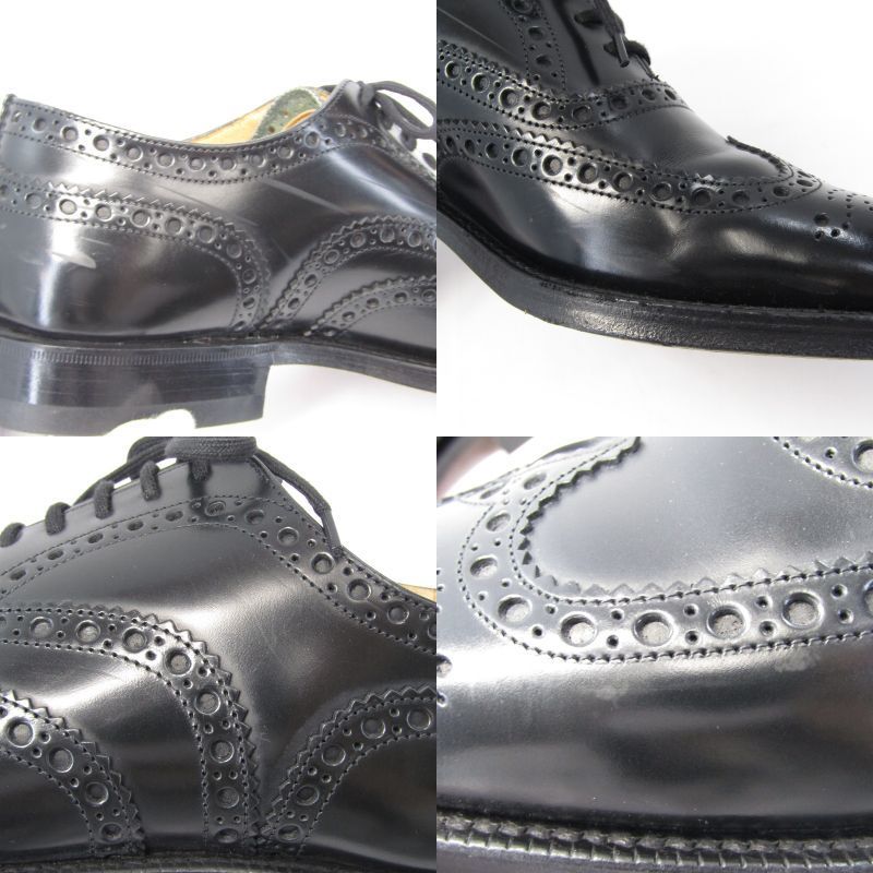 Church's チャーチ UK6F ウイングチップ BURWOOD ポリッシュド