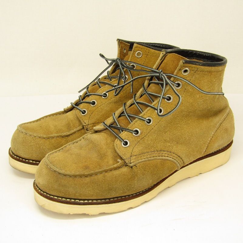 REDWING レッドウィング US9E 27cm モックトゥ 8173 刺繍羽タグ 90s 00s ビブラムソール仕様 ホーソーン アビレーン ラフアウト 35005676