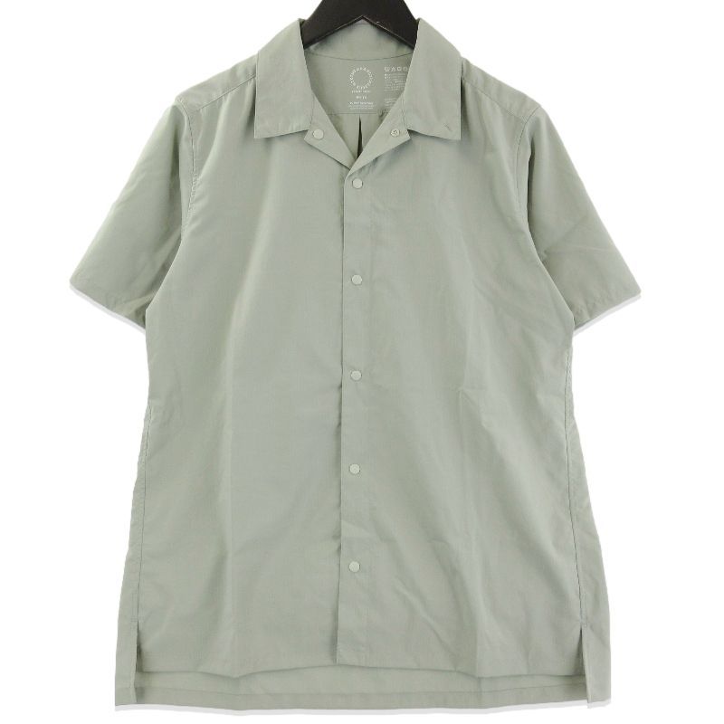 未使用 山と道 ヤマトミチ UL Short Sleeve Shirt M's 2026 半袖シャツ ウルトラ ショートスリーブシャツ Sea Grass S 71016050