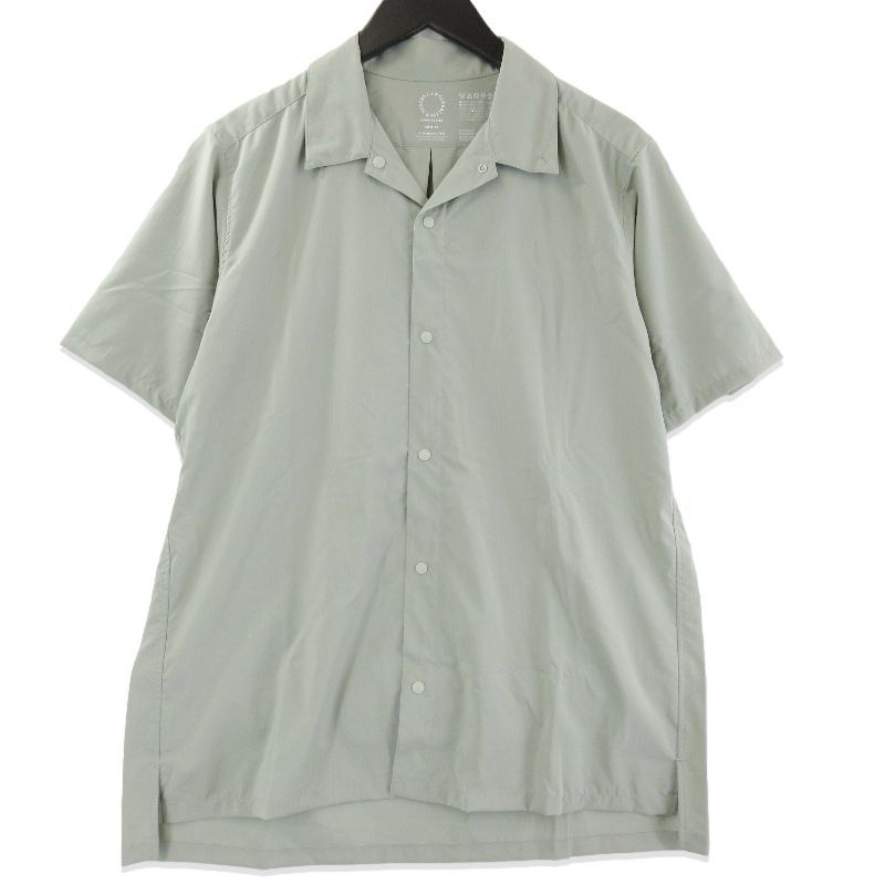 未使用 山と道 ヤマトミチ UL Short Sleeve Shirt M's 2026 半袖シャツ ウルトラ ショートスリーブシャツ Sea Grass M 71016057