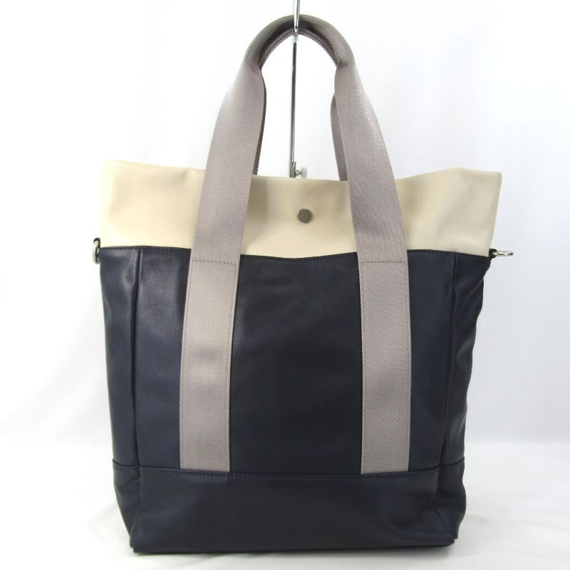 美品 TRIALOGUE STUDIO トライアローグ ストゥディオ トートバッグ