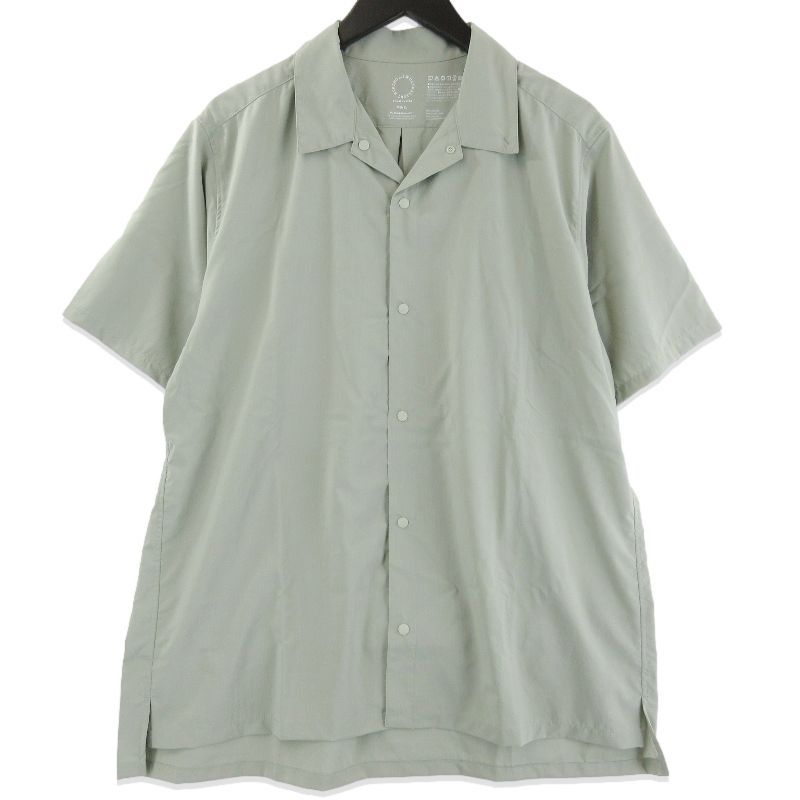 未使用 山と道 ヤマトミチ UL Short Sleeve Shirt M's 2026 半袖シャツ ウルトラ ショートスリーブシャツ Sea Grass L 71016060