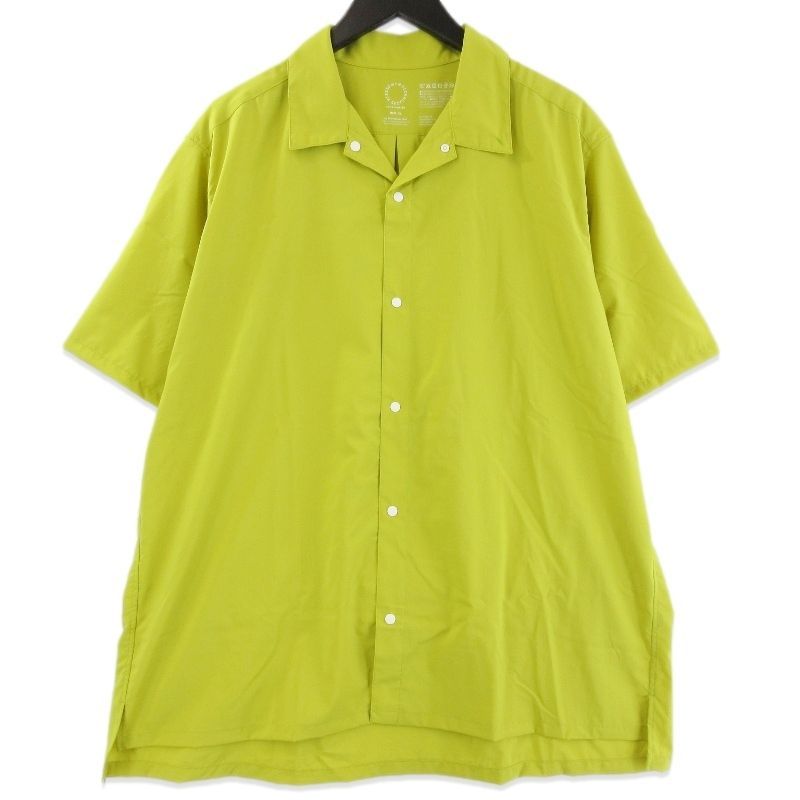 未使用 山と道 ヤマトミチ UL Short Sleeve Shirt M's 2026 半袖シャツ ウルトラ ショートスリーブシャツ Lemon Grass XL 71016069