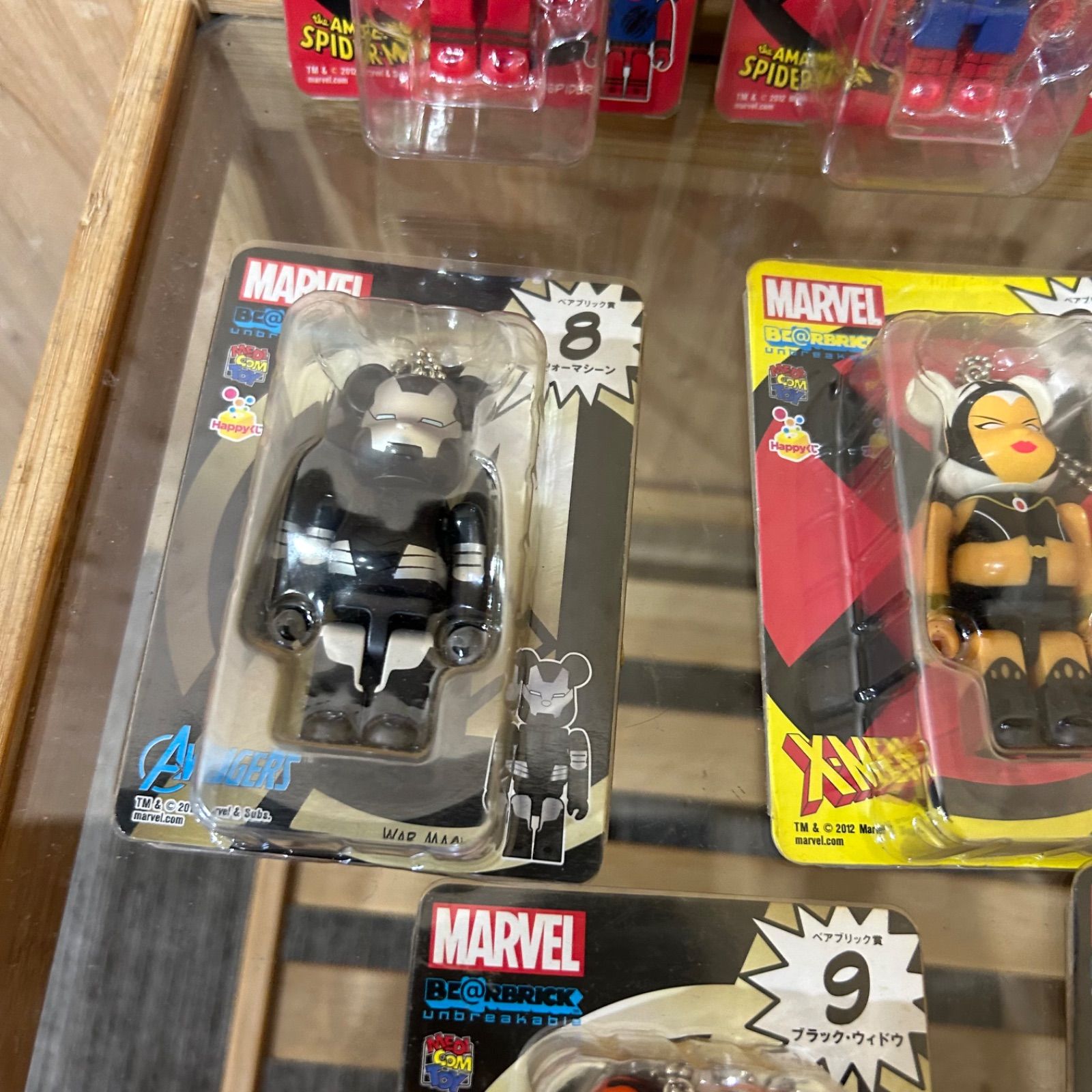 SGM】Happyくじ MARVEL×BE@RBRICK 8点 まとめ - メルカリ