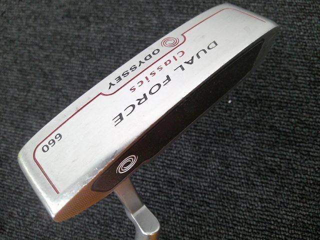 中古 パター オデッセイ デュアルフォースクラシック660/オリジナルスチール[34]//3[0675]■松山店