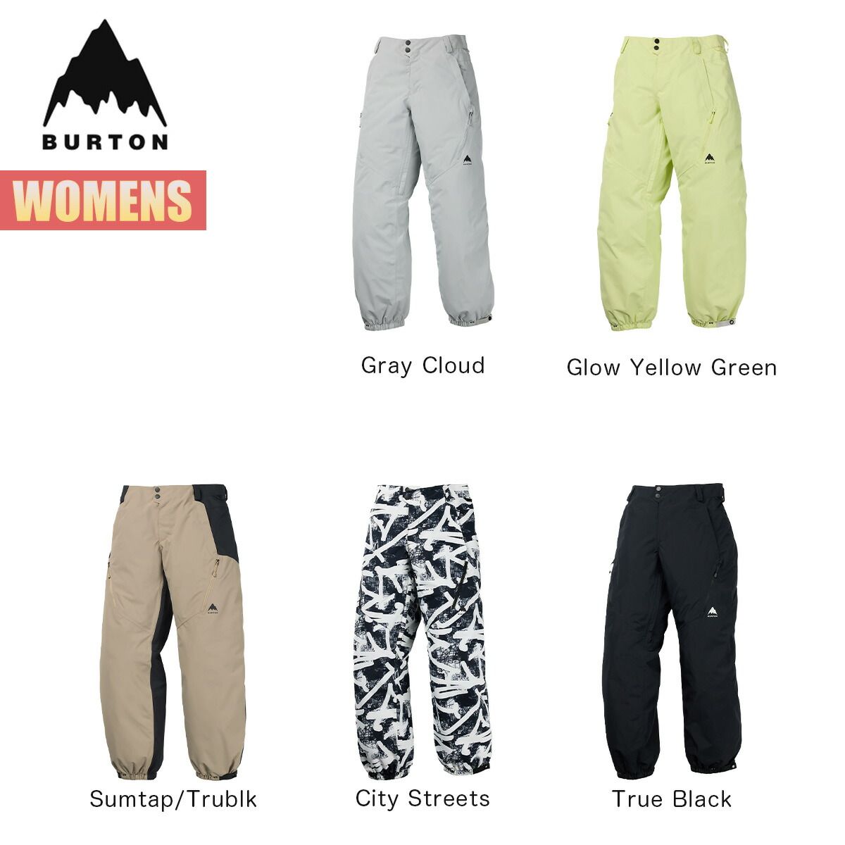 バートン スノーボードウェア レディース パンツ 25-26 Burton